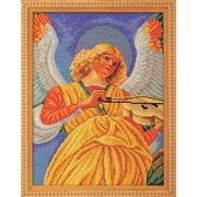 Набор для вышивания бисером Радуга бисера (Кроше) "Музицирующий ангел. Секондо"