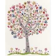 Набор для вышивания крестом Bothy Threads "Love Tree" (Любимое дерево)