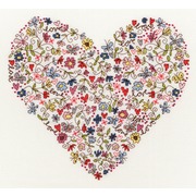 Набор для вышивания крестом Bothy Threads "Love Heart" (Любимое сердце)