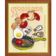 Набор для вышивания крестом Риолис "Завтрак"