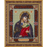 Набор для вышивания бисером Паутинка "Пресвятая Богородица Ярославская"