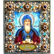 Набор для вышивания хрустальными бусинами Образа в каменьях "Святой Олег"