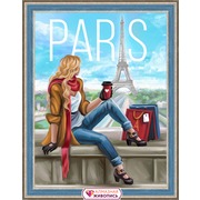 Набор для выкладывания мозаики Алмазная живопись "Утро в Париже"