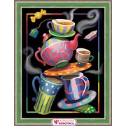 Набор для выкладывания мозаики Алмазная живопись "Чайная фантазия"