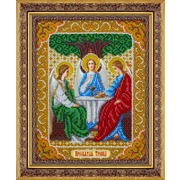 Набор для вышивания бисером Паутинка "Святая Троица"