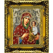 Набор для вышивания бисером Вышиваем бисером "Тихвинская икона Божией Матери" (трунцал)