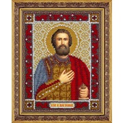 Набор для вышивания бисером Паутинка "Святой Блгв. князь Андрей Боголюбский"