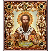 Набор для вышивания хрустальными бусинами Образа в каменьях "Святой Василий"