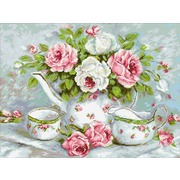 Набор для выкладывания мозаики Паутинка "Розовый чай"