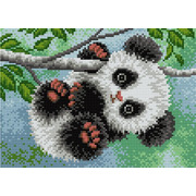 Набор для выкладывания мозаики Вышиваем бисером "Маленькая панда"