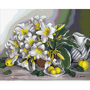 Набор для выкладывания мозаики Паутинка "Натюрморт с лилиями"