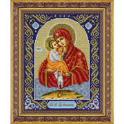 Набор для вышивания бисером Паутинка "Пресвятая Богородица Почаевская"