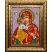 Набор для вышивания бисером Вышиваем бисером "Феодоровская икона Божией Матери"