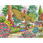 Набор для выкладывания мозаики Белоснежка "Дом в саду"