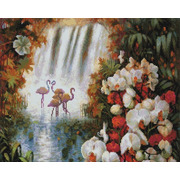 Набор для выкладывания мозаики Белоснежка "Райский сад"