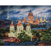 Набор для выкладывания мозаики Белоснежка "Все краски вечера. Санкт-Петербург"