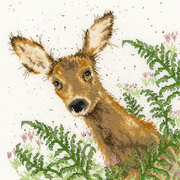 Набор для вышивания крестом Bothy Threads "Doe A Deer" (Олененок)