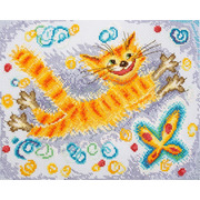 Набор для вышивания крестом Марья искусница "Солнечный кот"