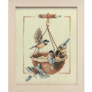 Набор для вышивания крестом LANARTE "Птички"