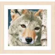 Набор для вышивания крестом LANARTE "Волк"