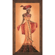 Набор для вышивания крестом LANARTE "Африканская мода"
