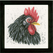 Набор для вышивания крестом LANARTE "Черная курица"