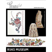 Набор для вышивания крестом Thea Gouverneur "Музей Rijks "Юбка c. 1700-1800 / Жилет c. 1730-1739""