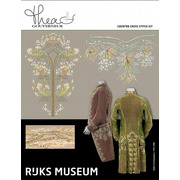 Набор для вышивания крестом Thea Gouverneur "Музей Rijks "habit &#224; la fran&#231;aise c. 1775-1785""