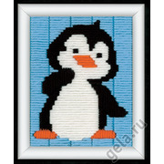 Набор для вышивания крестом Vervaco "Пингвинёнок"