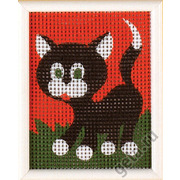 Набор для вышивания крестом Vervaco "Котёнок"