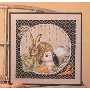 Набор для вышивания крестом Oehlenschlager "Кролики"