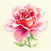 Набор для вышивания крестом Чудесная игла "Розовая роза"