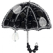 Набор для вышивания бисером Crystal Art "Вечерний дождик" (зонтик)