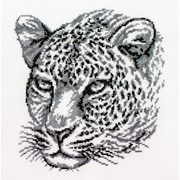 Набор для вышивания крестом Белоснежка "Леопард"