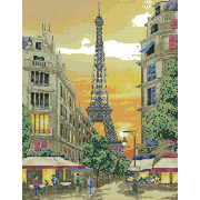 Набор для вышивания крестом Белоснежка "Париж"