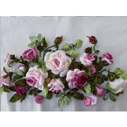 Набор для вышивания лентами Любава "Розовые розы"