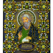 Набор для вышивания хрустальными бусинами Хрустальные грани "Святой Андрей"