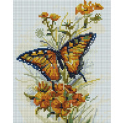 Набор для выкладывания мозаики Белоснежка "Бабочка"