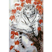 Набор для выкладывания мозаики Паутинка "Восточный тигр"