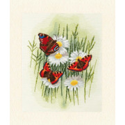 Набор для вышивания крестом Золотое Руно "Волшебные бабочки"