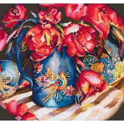 Набор для вышивания крестом RTO "Тюльпаны Востока"
