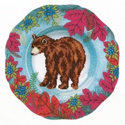 Набор для вышивания крестом RTO "Лесной декор. Медведь"