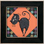 Набор для вышивания бисером MILL HILL "Гарь - аллея кошек"