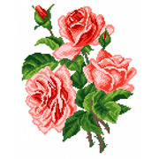 Набор для вышивания крестом Матрёнин посад "Розы"