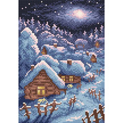 Набор для выкладывания мозаики Brilliart (от МП Студии) "Зимний пейзаж"