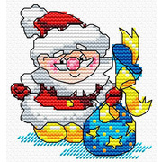 Набор для вышивания крестом Жар-птица (от МП-Студии) "Новый год спешит на встречу"