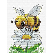 Набор для вышивания крестом Жар-птица (от МП-Студии) "Трудовая пчелка"