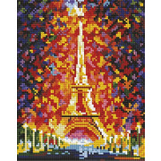 Набор для выкладывания мозаики Белоснежка "Париж-огни Эйфелевой башни"