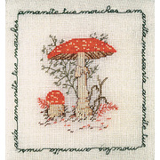 Набор для вышивания крестом Le Bonheur Des Dames "Мухомор красный"