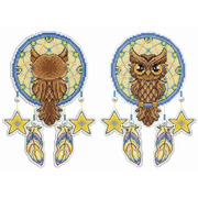 Набор для вышивания крестом Жар-птица (от МП-Студии) "Ловец снов. Сова"